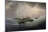 The Steamer 'Great Western', Pulling up the Wave, September 11, 1844-Joseph Walter-Mounted Giclee Print