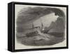 The Steamer Indus, Struck by Lightning 110 Miles Eastward of Algeria-null-Framed Stretched Canvas