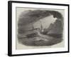 The Steamer Indus, Struck by Lightning 110 Miles Eastward of Algeria-null-Framed Giclee Print