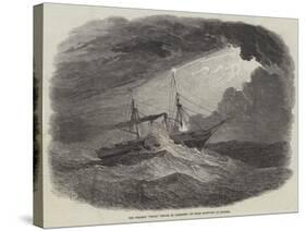 The Steamer Indus, Struck by Lightning 110 Miles Eastward of Algeria-null-Stretched Canvas
