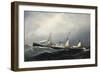 The Steamship Devon, 1879-Antonio Jacobsen-Framed Giclee Print