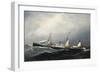 The Steamship Devon, 1879-Antonio Jacobsen-Framed Giclee Print