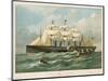 The Steamship of Brunel and Scott Russell in Full Steam-Edwin Weedon-Mounted Art Print