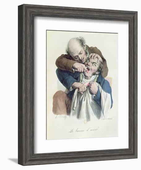 The Steel Balm, Engraved by Francois Seraphin Delpech-Louis Leopold Boilly-Framed Giclee Print