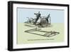 The Steel Harvester of the All-Steel Feering-null-Framed Art Print