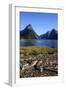 The Steep Cliffs of Milford Sound-Michael-Framed Photographic Print