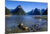 The Steep Cliffs of Milford Sound-Michael-Mounted Photographic Print