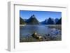 The Steep Cliffs of Milford Sound-Michael-Framed Photographic Print