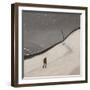 The Steep Hill (In Winter), 2017 (Oil on Panel)-Chris Ross Williamson-Framed Giclee Print