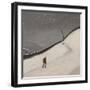 The Steep Hill (In Winter), 2017 (Oil on Panel)-Chris Ross Williamson-Framed Giclee Print