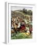 The Steeplechase-Carlo Wostry-Framed Giclee Print