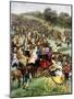 The Steeplechase-Carlo Wostry-Mounted Giclee Print