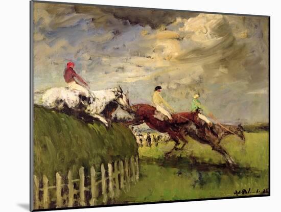 The Steeplechasers-Jacques-emile Blanche-Mounted Giclee Print