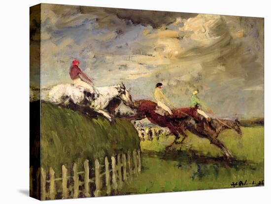 The Steeplechasers-Jacques-emile Blanche-Stretched Canvas