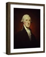 The Steigerwalt-Parker-Hart Portrait of George Washington-Gilbert Stuart-Framed Giclee Print