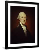 The Steigerwalt-Parker-Hart Portrait of George Washington-Gilbert Stuart-Framed Giclee Print