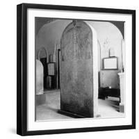 The Stela of Amenophis III, Cairo Museum, Egypt, 1905-Underwood & Underwood-Framed Photographic Print