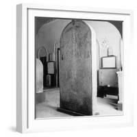 The Stela of Amenophis III, Cairo Museum, Egypt, 1905-Underwood & Underwood-Framed Photographic Print