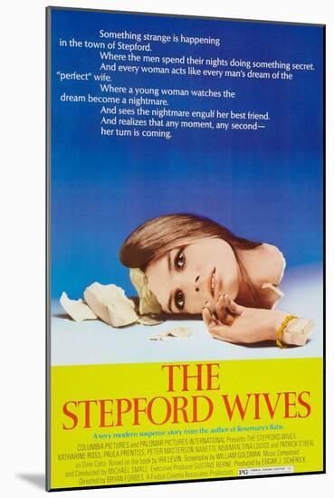 The Stepford Wives, Katharine Ross on poster art, 1975-null-Mounted Art Print