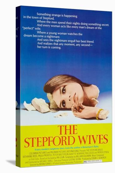 The Stepford Wives, Katharine Ross on poster art, 1975-null-Stretched Canvas