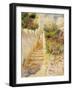 The Steps, Algiers-Pierre-Auguste Renoir-Framed Giclee Print