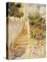 The Steps, Algiers-Pierre-Auguste Renoir-Stretched Canvas