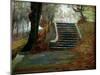 The Steps at the Frederiksberg Gardens, Copenhagen-Christian Clausen-Mounted Giclee Print