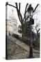 The steps of the Basilica in Montmartre-Philippe Hugonnard-Stretched Canvas