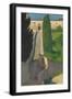 The Steps of the Convent of San Marco, Perugia, 1913-Félix Vallotton-Framed Giclee Print