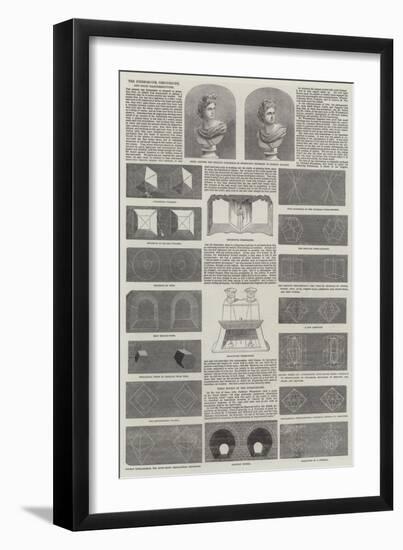 The Stereoscope, Pseudoscope, and Solid Daguerreotypes-null-Framed Premium Giclee Print