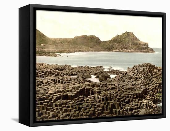 The Steuchans, Giant's Causeway, 1890s-Science Source-Framed Stretched Canvas