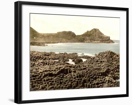 The Steuchans, Giant's Causeway, 1890s-Science Source-Framed Giclee Print