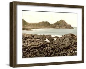 The Steuchans, Giant's Causeway, 1890s-Science Source-Framed Giclee Print