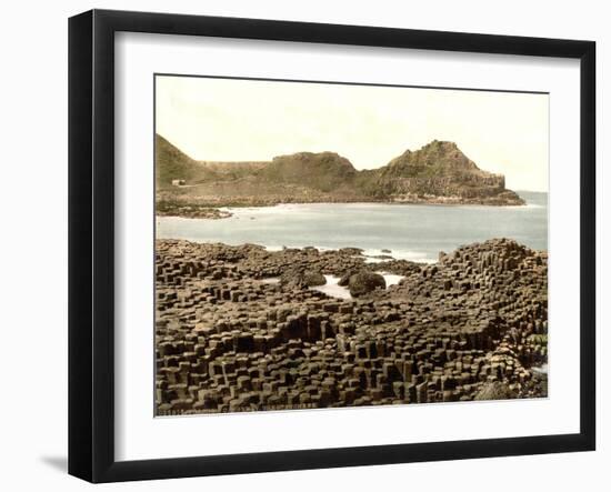 The Steuchans, Giant's Causeway, 1890s-Science Source-Framed Giclee Print