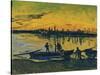 The Stevedores in Arles, 1888-Vincent van Gogh-Stretched Canvas