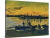 The Stevedores in Arles, 1888-Vincent van Gogh-Stretched Canvas