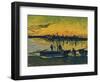 The Stevedores in Arles, 1888-Vincent van Gogh-Framed Premium Giclee Print