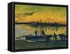 The Stevedores in Arles, 1888-Vincent van Gogh-Framed Stretched Canvas
