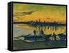 The Stevedores in Arles, 1888-Vincent van Gogh-Framed Stretched Canvas