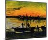 The Stevedores in Arles-Vincent van Gogh-Mounted Giclee Print