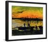 The Stevedores in Arles-Vincent van Gogh-Framed Giclee Print