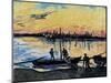 The Stevedores in Arles-Vincent van Gogh-Mounted Art Print