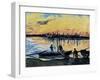 The Stevedores in Arles-Vincent van Gogh-Framed Art Print