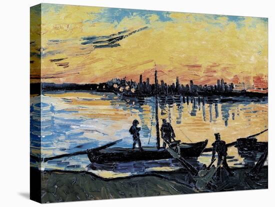 The Stevedores in Arles-Vincent van Gogh-Stretched Canvas