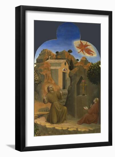 The Stigmatisation of Saint Francis (From Borgo Del Santo Sepolcro Altarpiec), 1437-1444-Sassetta-Framed Giclee Print