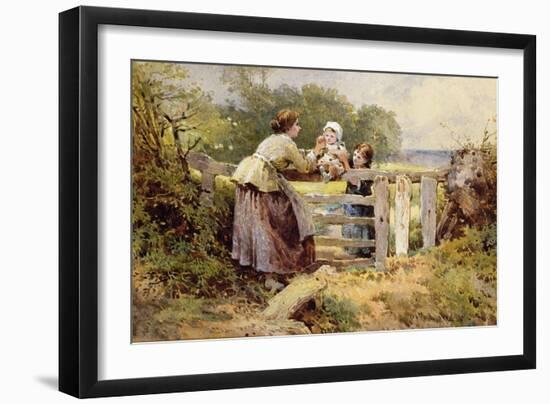 The Stile-Myles Birket Foster-Framed Giclee Print
