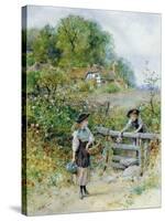 The Stile-William Stephen Coleman-Stretched Canvas