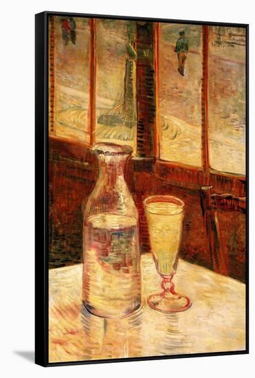 The Still Life with Absinthe-Vincent van Gogh-Framed Stretched Canvas