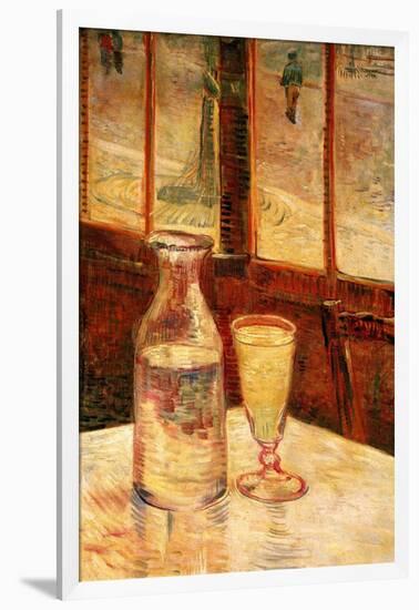 The Still Life with Absinthe-Vincent van Gogh-Framed Art Print