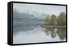 The Still Waters of Thirlmere in the Lake District National Park-Julian Elliott-Framed Stretched Canvas